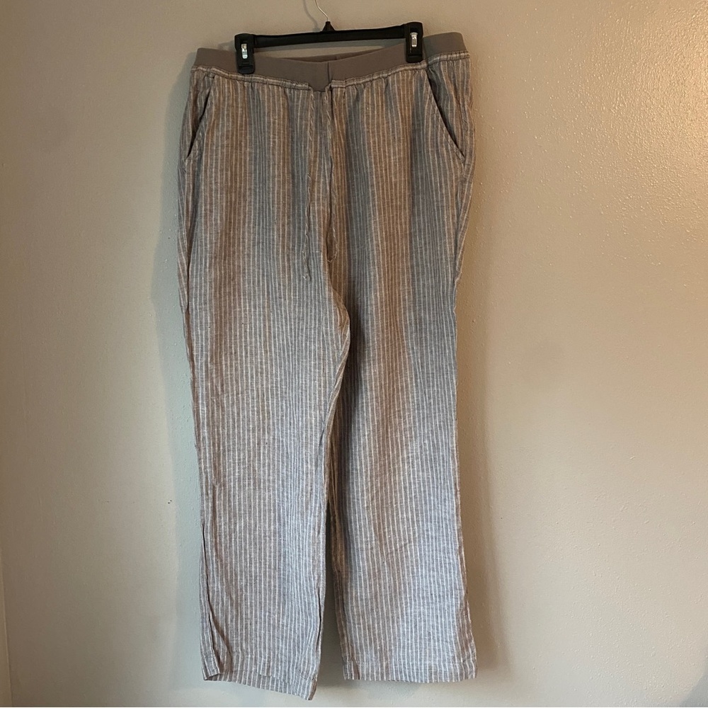 Linen Wide Leg Pants